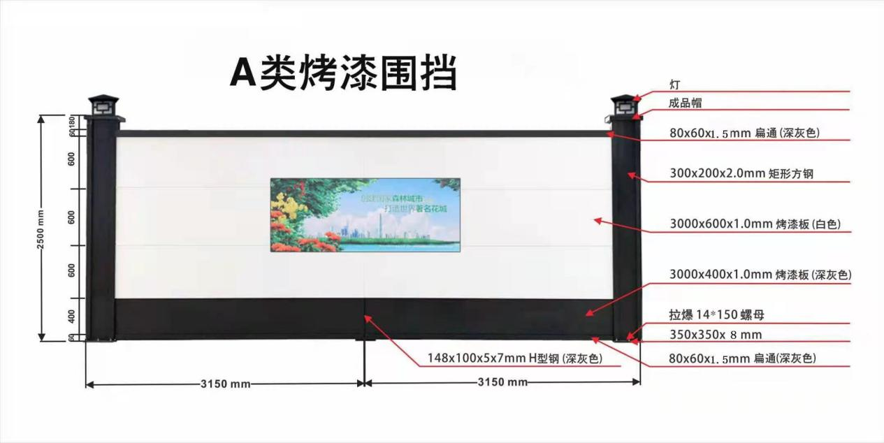 東莞A類工地圍擋廠家來(lái)圖定做批發(fā)